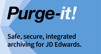 Purge-it Data Archiving for JD Edwards E1 and World