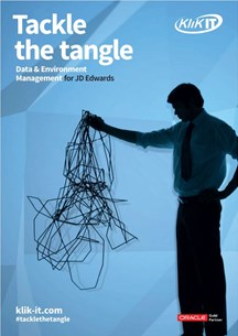 Tackle the JD Edwards Data Tangle. The story of your JD Edwards data.