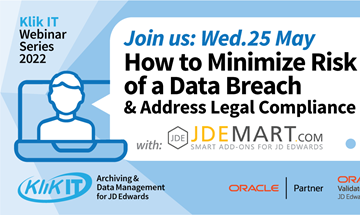 How to Minimize Risk of a Data Breach and Address Legal Compliance | Webinar 25 May 2022