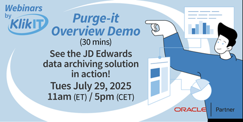 Join the next Purge-it Overview Demo Webinar | 29 July