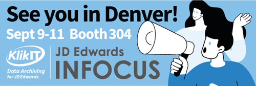 JD Edwards INFOCUS25 Conference