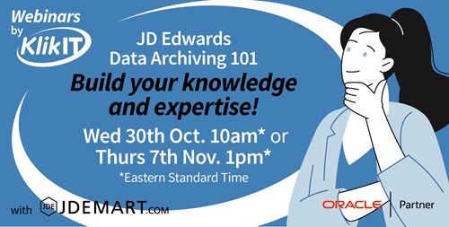 JD Edwards Data Archiving 101