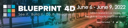 BLUEPRINT 4D | The global Oracle customer event